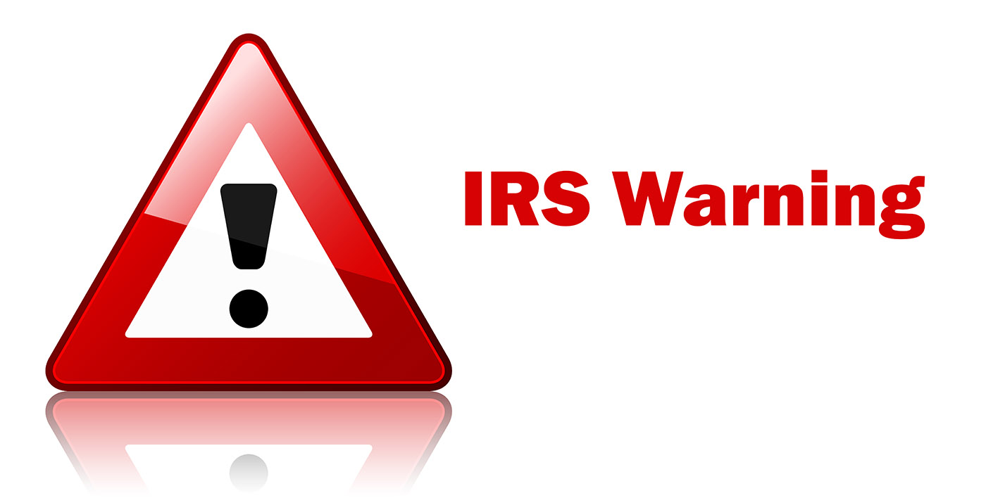IRS warning